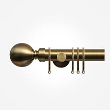 Jan 08, 2018 · grommet drapery, as its name suggests, is hung from a rod via grommet rings. 50mm Spectrum Antique Brass Plain Ball Finial Curtain Pole Poles Direct