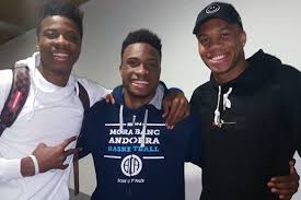 Giannis antetokounmpo & girlfriend mariah riddlesprigger do couples challenge. Three Antetokounmpo Brothers To Play For Team Greece In Fiba World Cup The Pappas Post