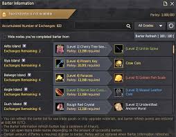 The themyscira experience event is underway in roblox. Bdo Bartering Guide Barter Life Skill Grumpyg