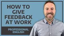 How to Give Feedback in English: Tips and Phrases for Success ...