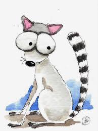 Pin By Barbara Sant Ana On Funny Cartoons Funny Art Abstract Animal Art Happy Paintings