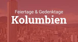 Gesetzliche feiertage 2021 und 2022. Feiertage Kolumbien 2021