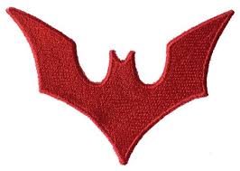 Red Batman Logo Patch Batman Beyond Or Kate Kane Batwoman Etsy Red Batman Batman Beyond Batwoman