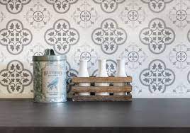 You can install peel and stick smart tiles directly over your existing backsplash, whether it is glass or ceramic provided that your surface is smooth, sleek and without texture. Tips To Apply A Removable Peel Stick Wallpaper Backsplash Heart Filled Spaces