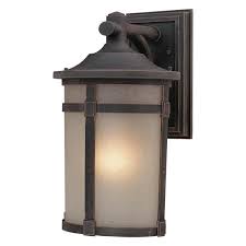 Bring distinctive style to your home's exterior with the outdoor wall lantern fixture. Artcraft Lighting St Moritz 12 50 In X 7 50 In Oil Rubbed Bronze Outdoor Wall Light Ac8631bz Rona