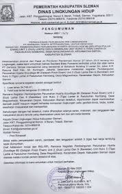 15 contoh surat permohonan sponsor. Pengumuman Permohonan Perubahan Izin Lingkungan Pt Darsana Tempa Internasional Dinas Lingkungan Hidup