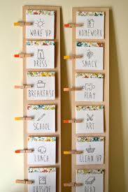 Diy Daily Routine Chart For Kids Daily Routine Chart For