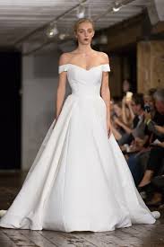 Rivini S Fall 2017 Collection At Bridal Fashion Week Off Shoulder Wedding Dress Wedding Dresses Dream Wedding Dresses