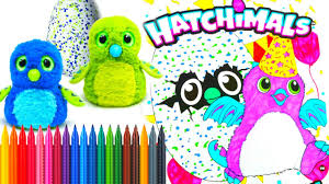 60 pictures for coloring of best quality. Hatchimals Coloring Book Speed Coloring Tiana Hearts Youtube