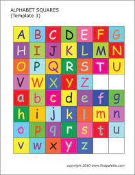 They are great for abc savvy and those that don't yet know. Alphabet Number Printables Free Printable Templates Coloring Pages Firstpalette Com
