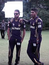 By smudging cake on the player's face. Umesh Yadav Wikipedia