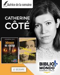📚✨ Auteure de la semaine : Catherine Côté  https://bibliomondo.com/blogue/auteure-de-la-semaine-catherine-cote✨📚  Cette semaine, plongeons dans l'univers captivant de Catherine Côté,  auteure talentueuse qui nous entraîne dans des récits à la fois ...