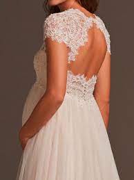 Kaufen sie die besten brautkleider 2021 online bei irenekleider.de. Umstandsbrautkleider Hochzeitskleider Fur Schwangere Brautkleider