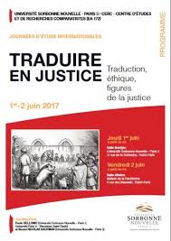 Traduire En Justice Traduction Ethique Et Figures De La Justice Portail Universitaire Du Droit