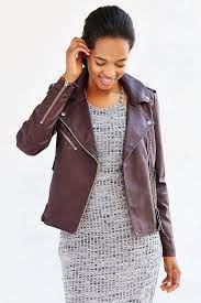 Urban Outfitters Members Only Faux Leather Jacket Leather Jacket Vegan Leather Jacket Jackets