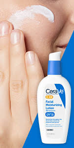 Amazon Com Cerave Am Facial Moisturizing Lotion Spf 30 Oil Free Face Moisturizer With Sunscreen Non Comedogenic 3 Ounce Beauty