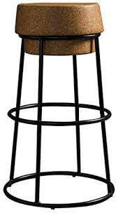 96 list list price $295.00 $ 295. Nordic Bar Stools Solid Wood Seat Rustic Counter Height Bar Stools Wrought Iron Kitchen Bar Counter Chair Anti Skidding Buy Online At Best Price In Uae Amazon Ae