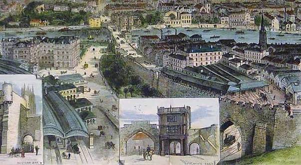 York stations old and new images
