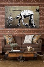 I am your father art print by banksy. I Am Your Father By Banksy Canvas Print By Icanvasart On Hautelook Banksy Canvas Prints Banksy Canvas Canvas Wall Art