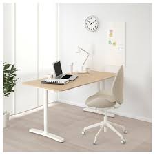 Bekant Desk White Stained Oak Veneer White Ikea Corner Desk Ikea Bekant Ikea Bekant Desk