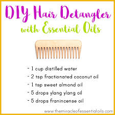 This article lists 4 diy recipes and hacks to detangle your tresses easily. Diy Essential Oil Hair Detangler For Silky Hair The Miracle Of Essential Oils