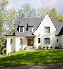 Bricks are certainly back in fashion and you only need to look at a trendy tv show to see a wall of bricks somewhere in a gorgeous loft apartment or warehouse development. Why We Chose Sherwin Williams White Duck For Our Exterior Paint Color Plank And Pillow
