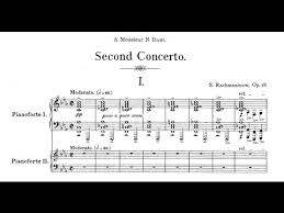 Rachmaninoff Concerto 2 Piano Sheet Music Best Music Sheet