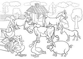 Download Or Print The Free Barn Animals Farm Coloring Page And Find Thousands Of Other Bar Farm Animal Coloring Pages Animal Coloring Pages Farm Coloring Pages