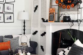 Spiritual decor spiritual inspiration favorite quotes best quotes black and white living room black white white home decor white houses inspirational thoughts. Black White And Orange Halloween Decorating In Our Living Room The Wicker House