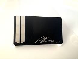 These black metal business cards are a great way to make a lasting impression. Metal Business Cards That Are Laser Etched And Laser Engraved Are The Perfect Business C Laser Engraved Business Cards Metal Business Cards Wood Business Cards