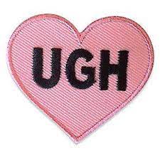 Ugh Heart Patch Heart Patches Pin And Patches Patches Jacket