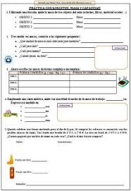 Practica De Magnitudes Unidades De Medida Material Educativo Primaria Primaria Matematicas