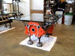 Founded by shawn carling, the company provides steampunk lighting and furniture fixtures that are perfect for people interested in machine age styles. Engine Block Coffee Table Engine Block Coffee Table Automotive Decor Engine Furniture