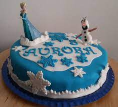 Frozen Cake Per La Piccola Aurora Buon Compleanno Principessa Buon Compleanno Principessa Frozen Buon Compleanno