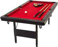 At the beginning of each frame, the balls are set up by the referee as explained. Buy Gosports 6ft Or 7ft Billiards Table Portable Pool Table Includes Full Set Of Balls 2 Cue Sticks Chalk And Felt Brush Choose Your Size And Color Online In Indonesia B08clsmsx6