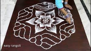 Tamil new year kolam collections, tamil puthandu kolangal. Tamil New Year Puthandu 2018 Festival Special Kolam Designs With 13x7 Dots Easy Rangoli Youtube