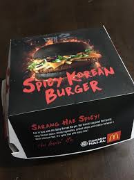 Mcd juga meluncurkan black toppoki, burger hitam yang dilumuri saus toppoki. Mcdonald S Spicy Korean Burger Beef Combo Set Rm15 99 A La Carte Rm12 99 Starting 25 July 2017 Harga Runtuh Durian Runtuh