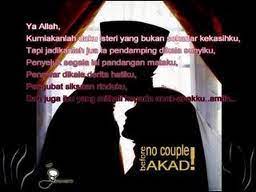 Pacaran itu memiliki, menikah itu saling memiliki. Kata Kata Sabar Menunggu Nikah