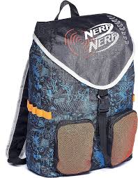 Amazon.com: Nerf Bunkr Officially Licensed Battle On Backpack Storage and  Transport for Nerf Blasters Foam Darts and Rounds - Perfect for Nerf Party  Nerf War : Toys & Games