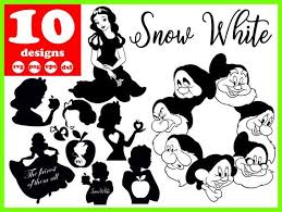 Snow White Svg File Snow White Vector Snow White Decal Snow Etsy In 2020 Cute Dragon Drawing Snow White Tattoos Svg