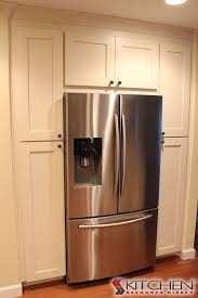 We did not find results for: Large Pantry Area Around Refrigerator Transitional Kitchen Tampa By Cabinets Com Houzz