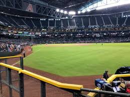 Chase Field Section 105 Home Of Arizona Diamondbacks