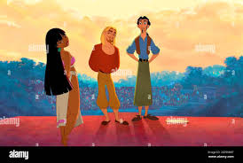 THE ROAD TO EL DORADO, from left: Chel, Miguel, Tulio, 2000. © DreamWorks   courtesy Everett Collection Stock Photo - Alamy