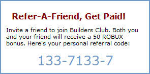 Earn free robux codes & roblox gift card codes hacks. Refer A Friend Get Paid Roblox Blog