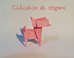 Perros De Origami Chihuahua I Origami Tatuaje De Origami Chihuahua