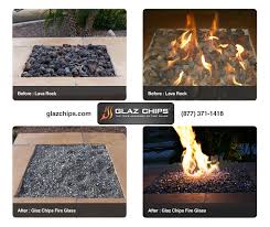 Check spelling or type a new query. Comparing Lava Rocks And Fire Glass Glaz Chips Fire Glass