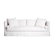 Each custom sofa slipcover is made to fit sofas, loveseats, chairs, or anything in between. Oliver Slipcover Sofa White Linen 2 795 00 Quality Living Room Furniture Unique Living Room Furniture White Slipcover Sofa
