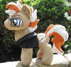 Rustic Shine Oc Pony Plush By Drachefrau Deviantart Com On Deviantart Pony Plush Dinosaur Stuffed Animal