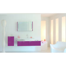 Le meuble latéral signé du fabricant français sanijura, embellira votre salle de bain ! Ensemble Vasque Et Mobilier Eclaires De Leds Mod Elle Sanijura