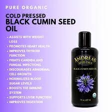 Organic Black Cumin Nigella Sativa Seed Oil Black Seed Oil Benefits Health Seed Oil